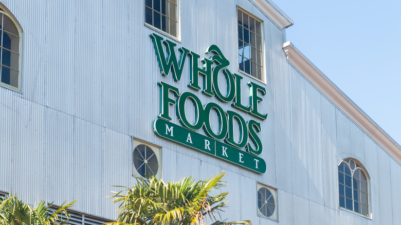 Whole Foods Market sign