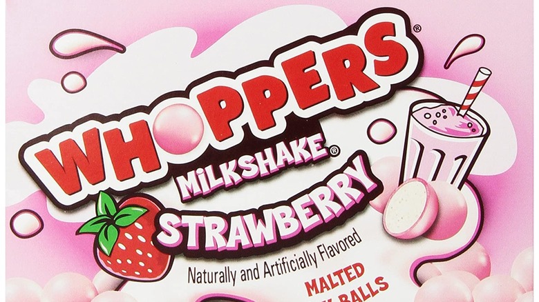 Box of Whoppers Milkshake Strawberry