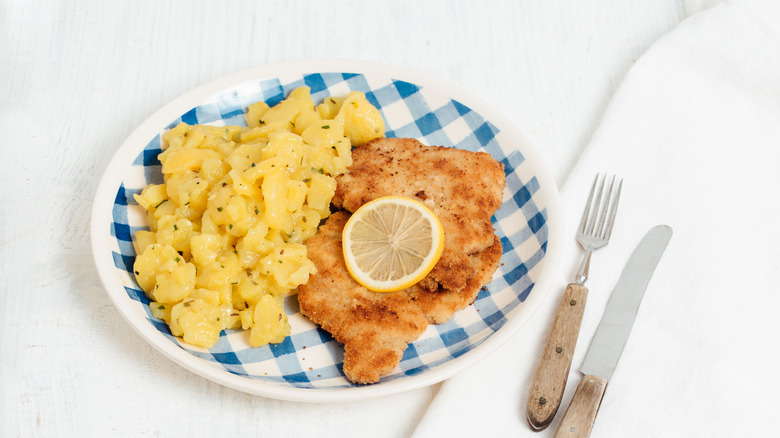 traditional wienerschnitzel