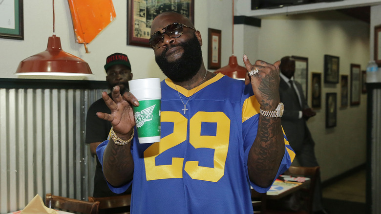 rick ross at wingstop