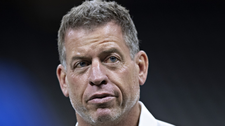 troy aikman portrait