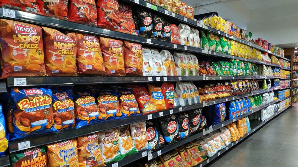 grocery store chip aisle 