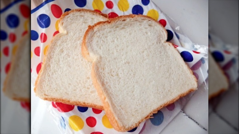 slices of classic Wonder Bread