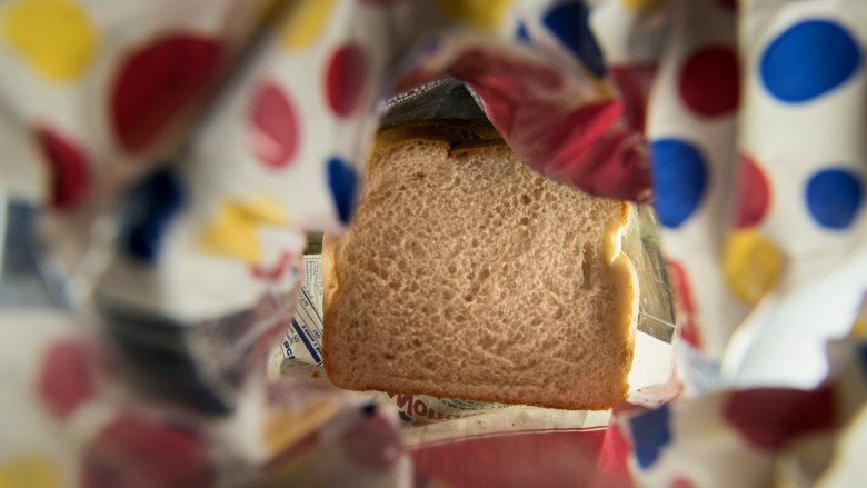 open Wonder Bread bag