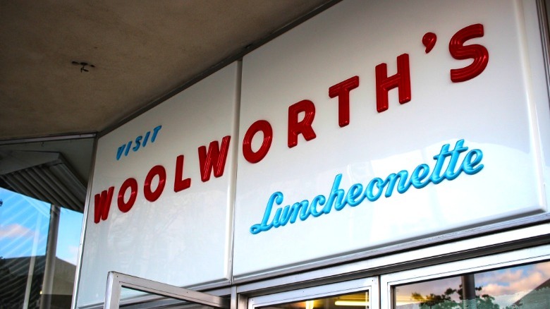 Woolworth's luncheonette 