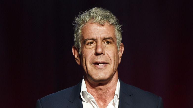 anthony bourdain speaking onstage