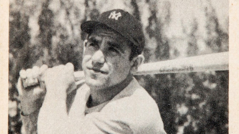 1948 Bowman Yogi Berra baseball card