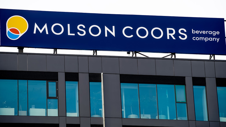 Molson Coors corporate sign