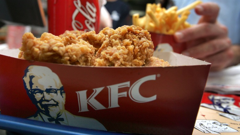 KFC basket in Israel 