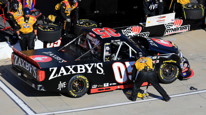 A Zaxby's Sponsored Racecar