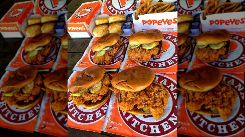 Popeyes chicken sandwich