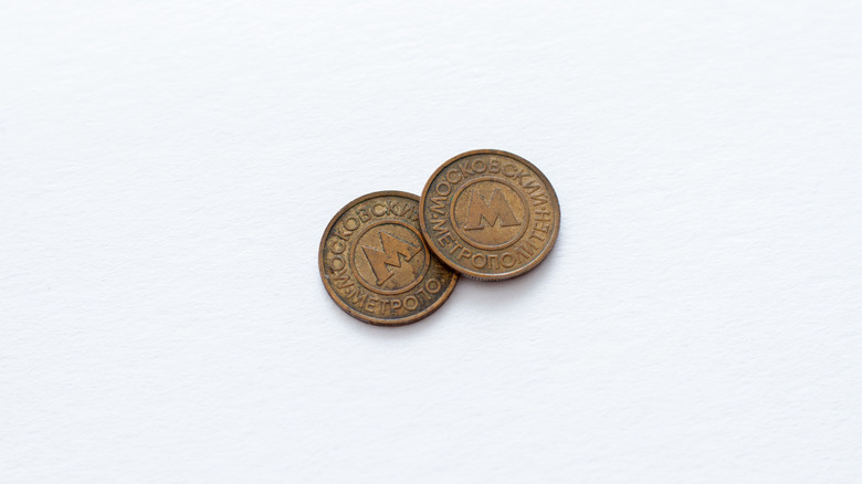 Two metro tokens