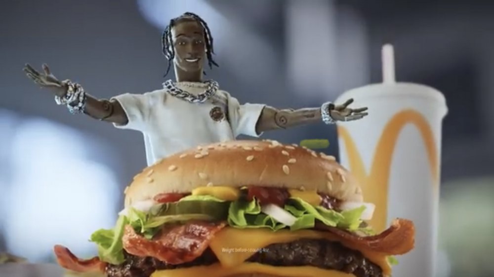 Travis Scott McDonald's commercial