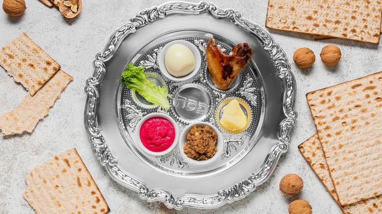 Traditional Seder Plate