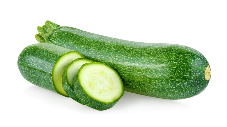 Zucchini with slices