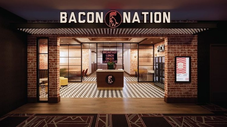 Storefront of Bacon Nation, Las Vegas 