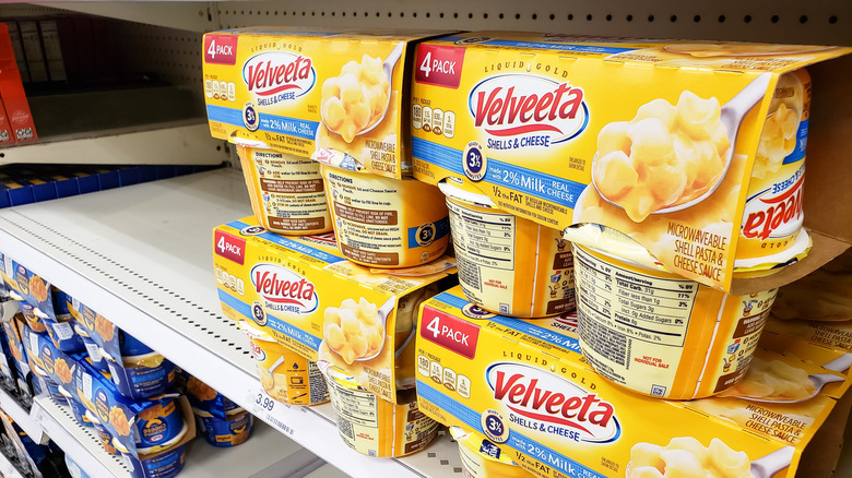 Velveeta shells and cheese