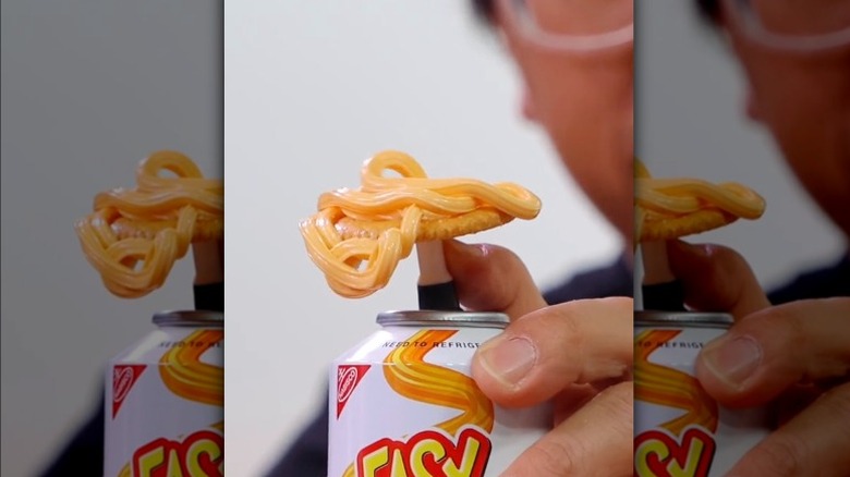 Easy Cheese cracker hack