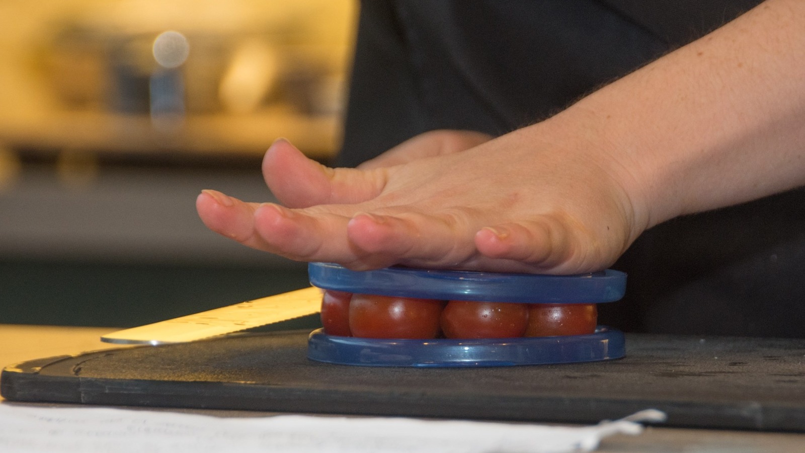 Kitchen Hack: The Best Grape Cutter for Little Hands.