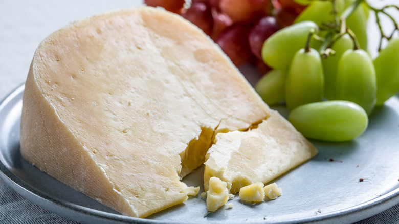 Safe-to-eat old cheese
