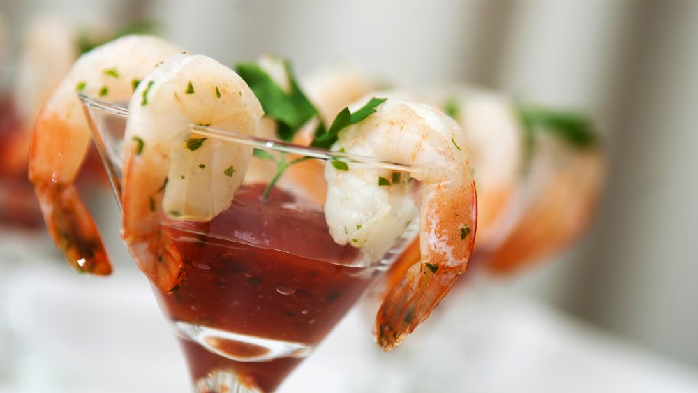 Shrimp cocktail is very popular with astronauts