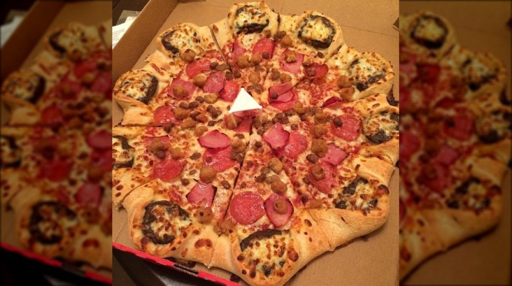 Pizza Hut's Cheeseburger Pizza 