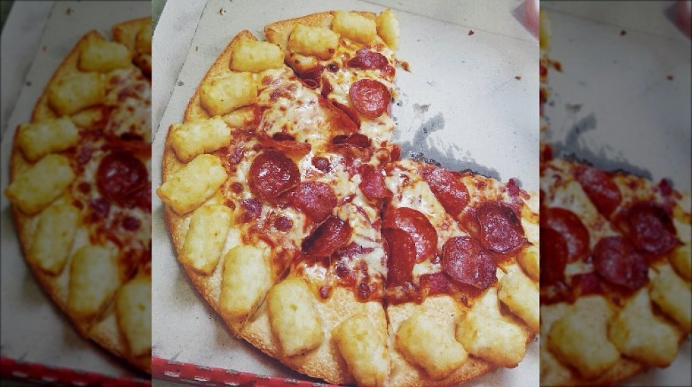 Pizza Hut's Hash Bites Pizza 