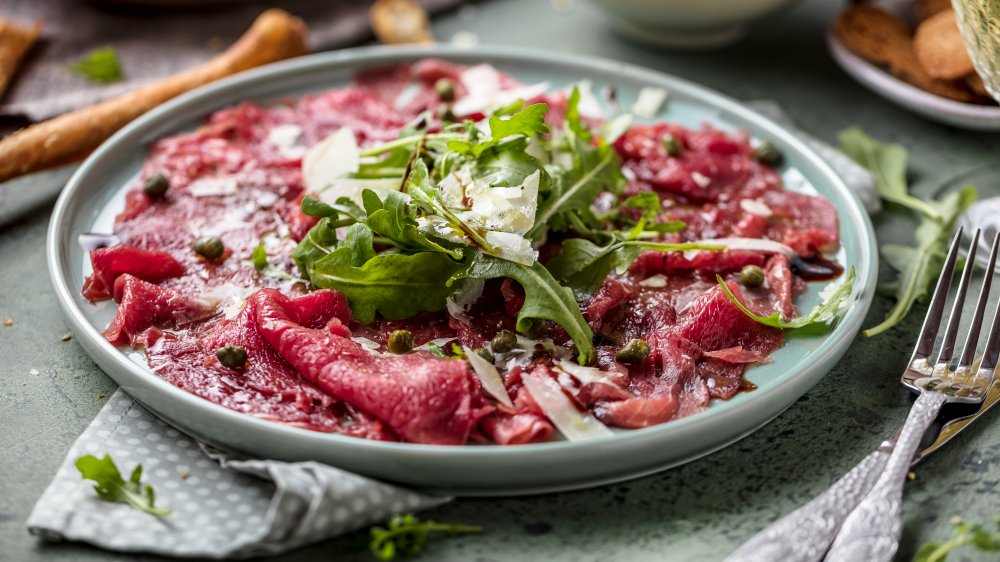 Carpaccio steak