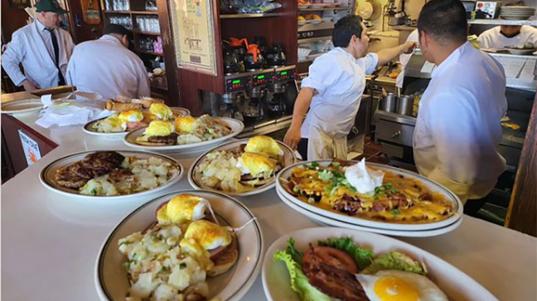 buena vista cafe breakfast plates