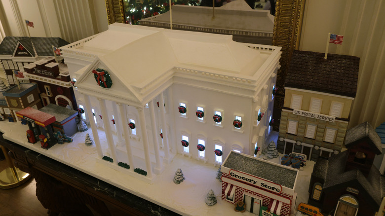 Biden Gingerbread White House