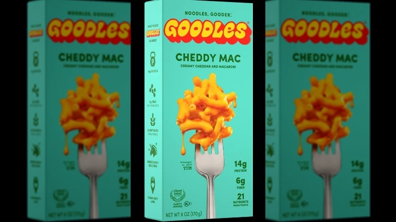 Goodles Cheddy Mac box