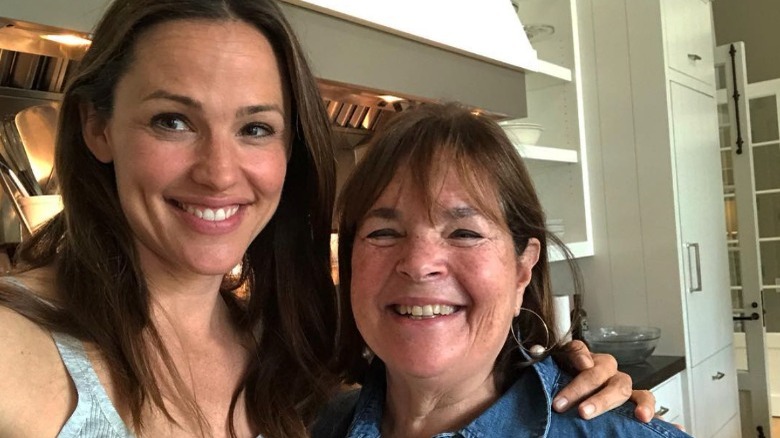 Jennifer Garner and Ina Garten