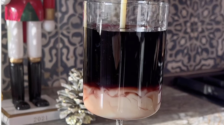 red wine and condensed milk