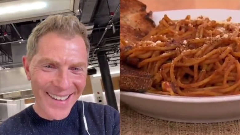 Bobby Flay TikTok reaction video