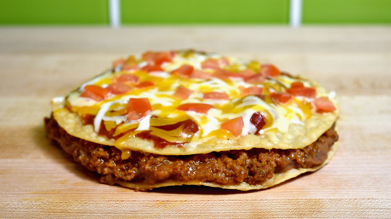 A Mexican Pizza from Taco Bell