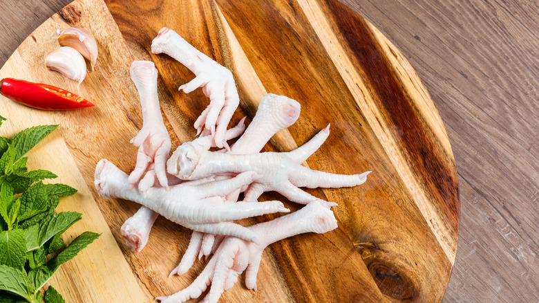 Chicken feet