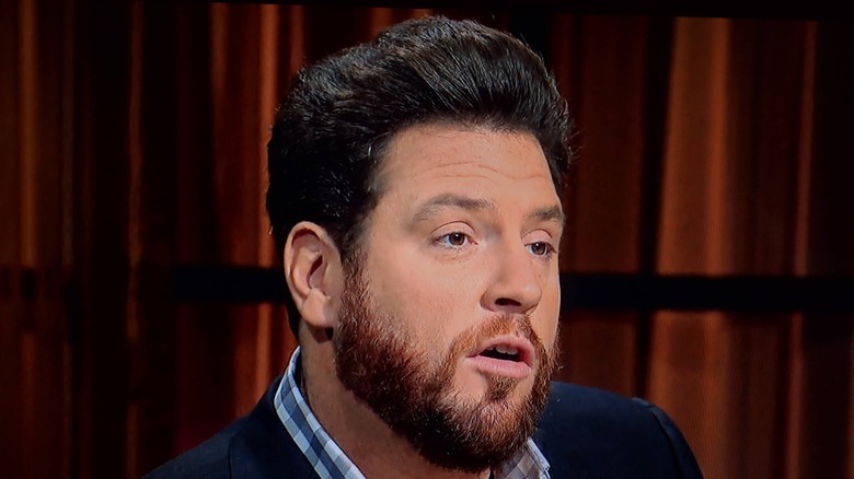 scott conant looking unhappy