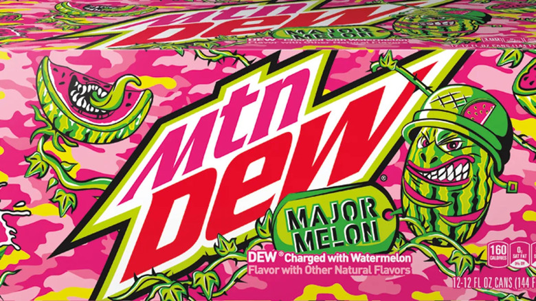 Mtn Dew Major Melon box