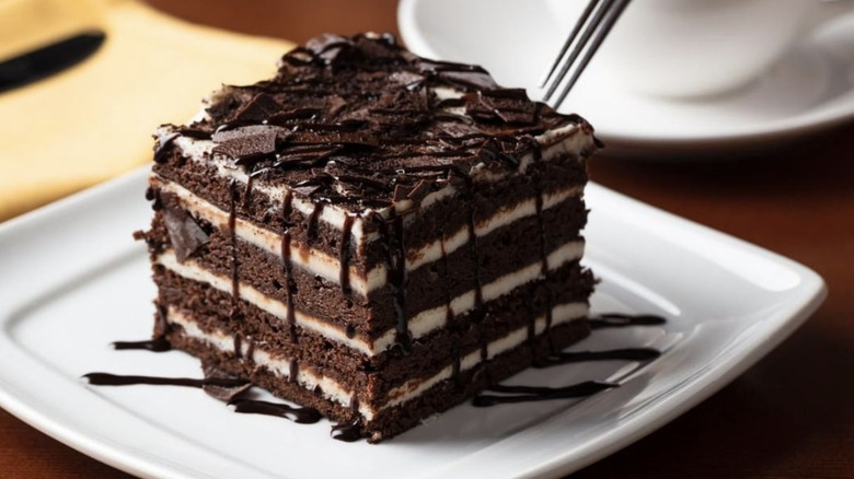 Olive Garden Chocolate Brownie Lasagna