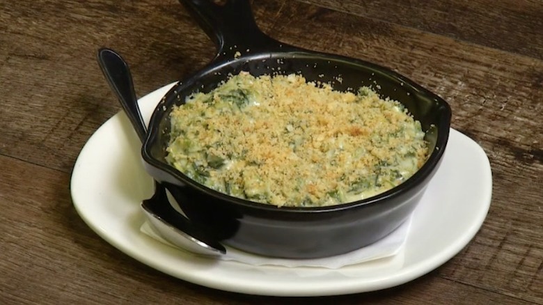 Creamed spinach from Outback Steakhouse