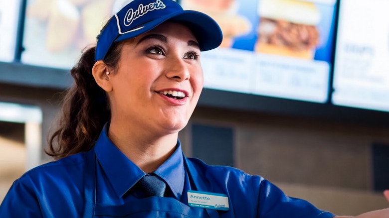 Culver's wait staff uniform