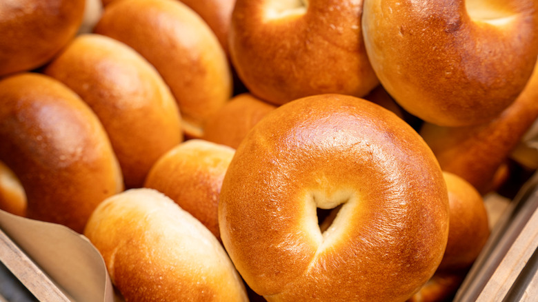 Fresh bagels