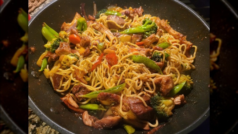 Costco's yakisoba noodles