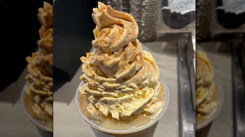 pumpkin spice whipped cream