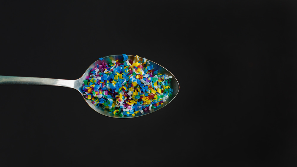 Microplastics in spoon