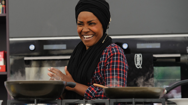 Nadiya Hussain smiling