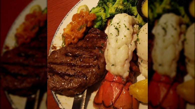 Steak and lobster