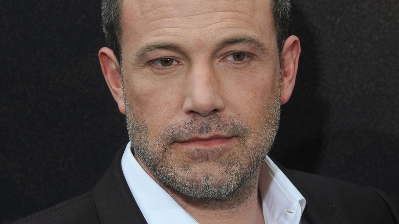 Ben Affleck staring into the distance