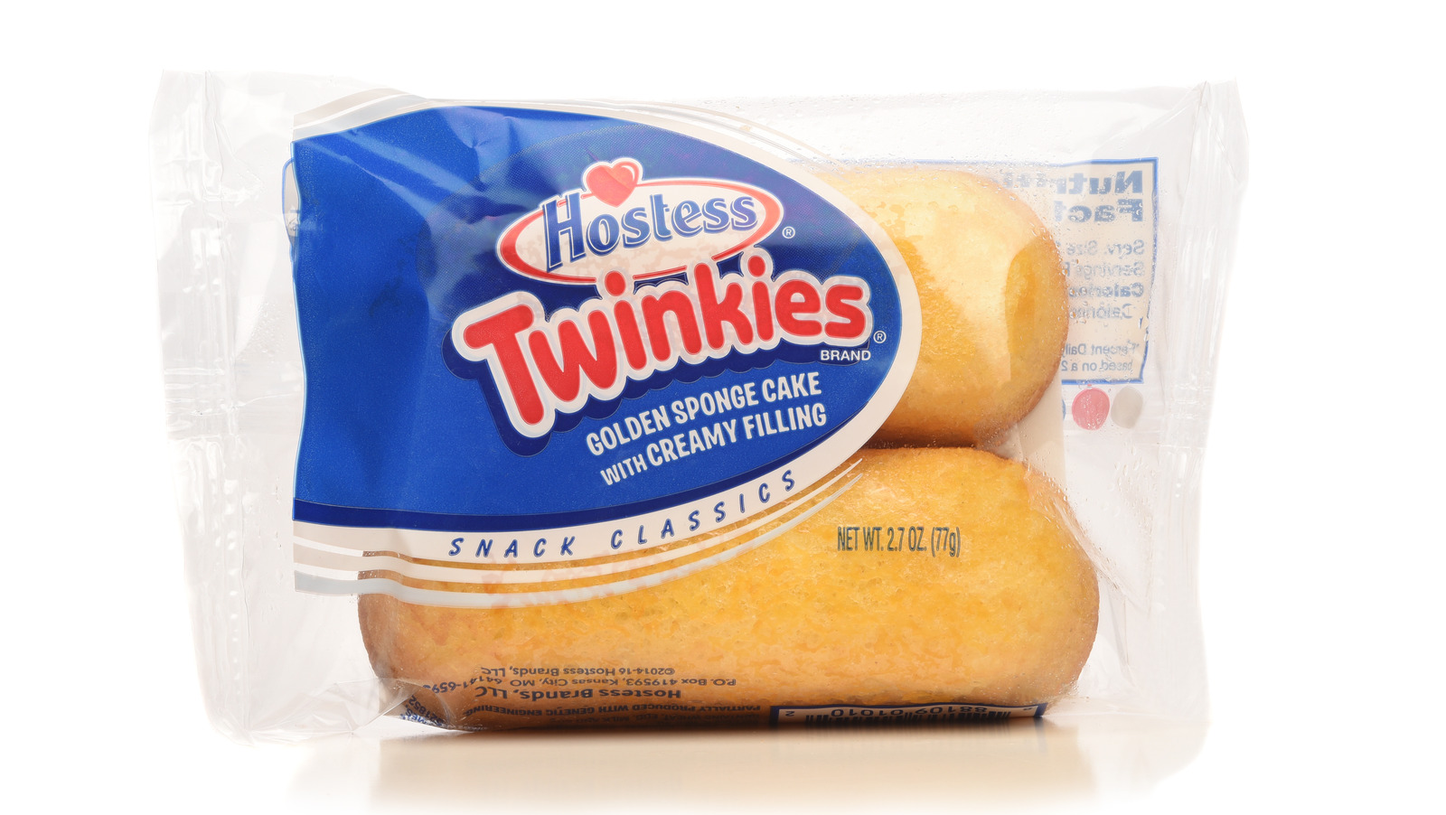 Hostess Twinkies Golden Sponge Snack Cake With Creamy Filling 2 Count -  2.70 Oz