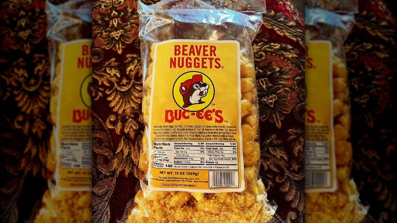 A bag of Buc-ee's Nuggets